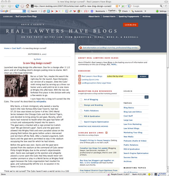 LexBlog - Real Lawyers Have Blogs