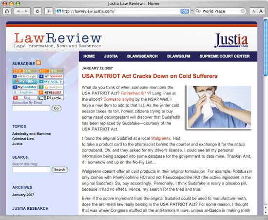 Justia Law Review Blog