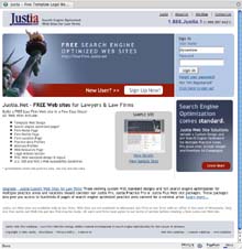 Free Law Firm Web Sites from Justia