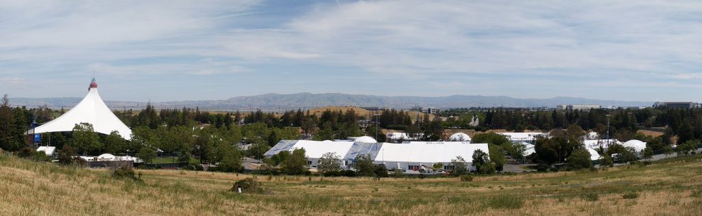 Panorama of the I/O 17 Festival Grounds