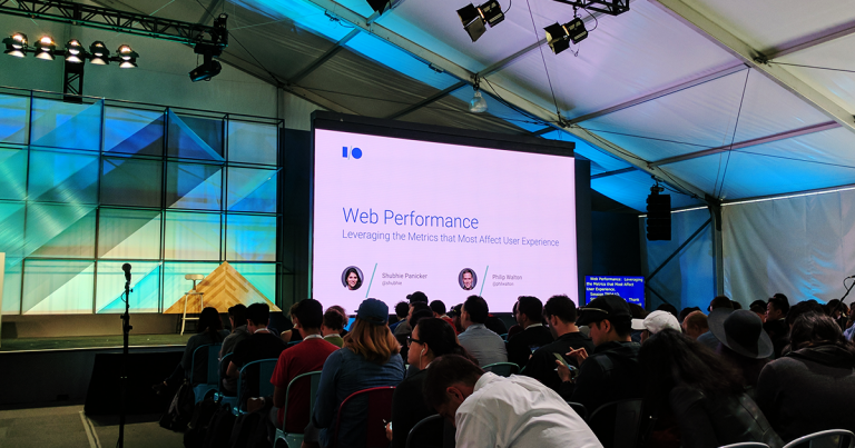 Web Performance: Leveraging the Metrics That Most Affect User Experience — Google I/O 2017 Live Blogs