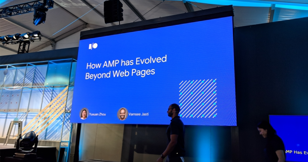 How AMP has Evolved Beyond Web Pages — #io18 Live Blogs