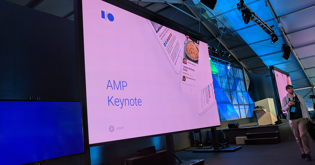The AMP Keynote — Google I/O 2017 Live Blogs