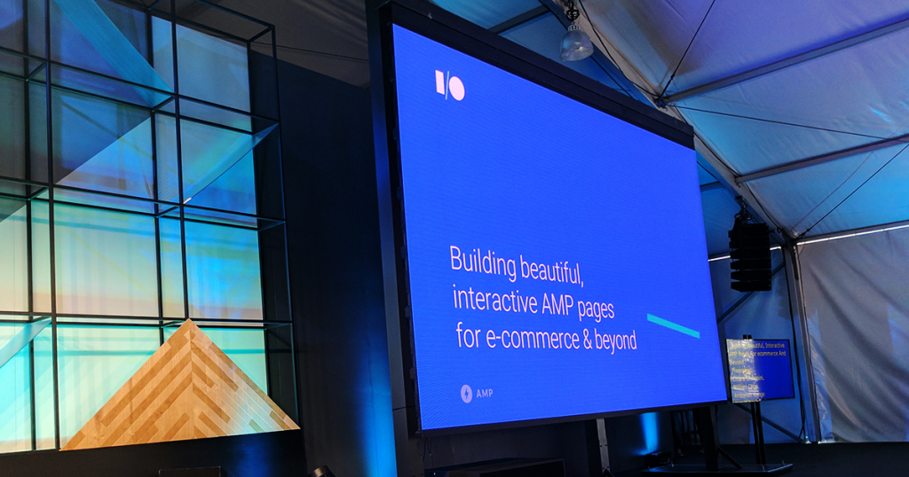 Building Beautiful, Interactive AMP Pages for E-commerce & Beyond — Google I/O 2017 Live Blogs