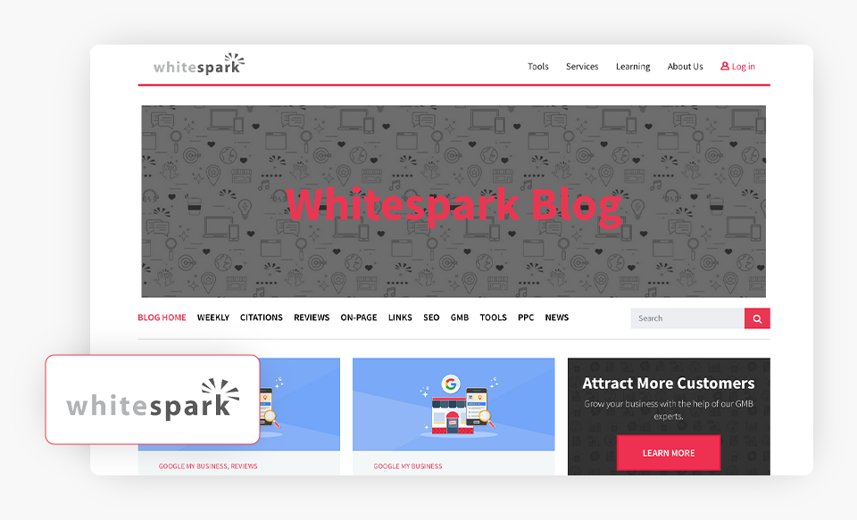 Whitespark Blog Homepage