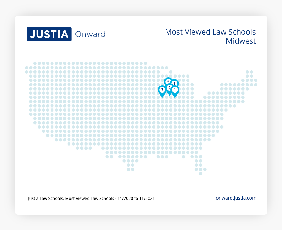 Most Viewed Law Schools Midwest