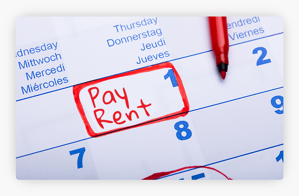 Reminder to Pay Rent