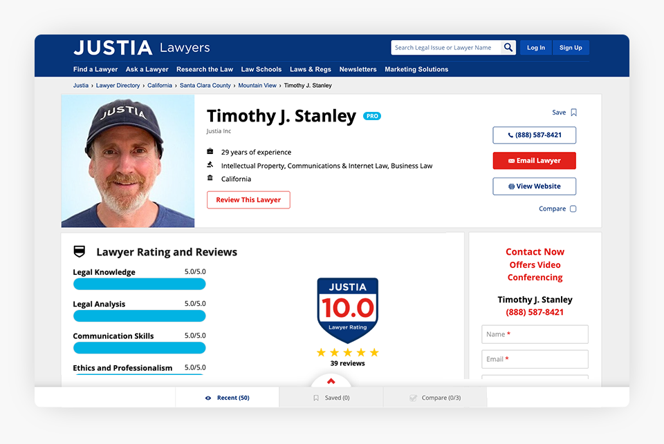 Tim Stanley Pro Enhanced Profile With Badge