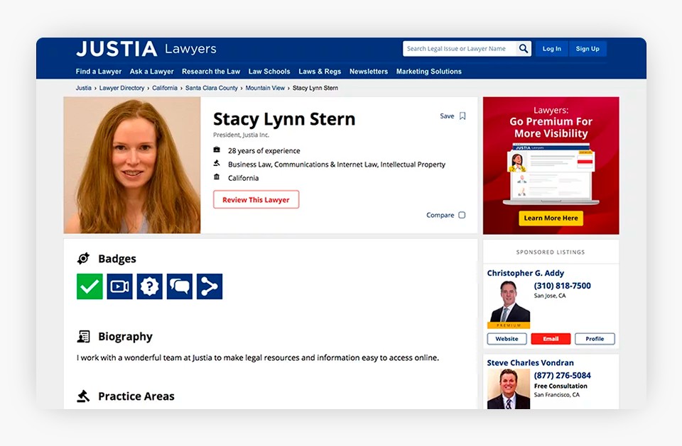 Stacy Lynn Stern - Justia Lawyers