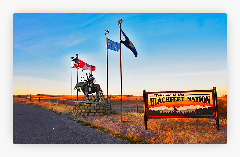 Blackfeed Nation Welcome Sign