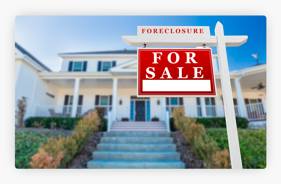 Foreclosure for Sale Sign