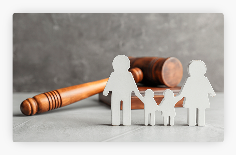 Family Law Represented With Figures