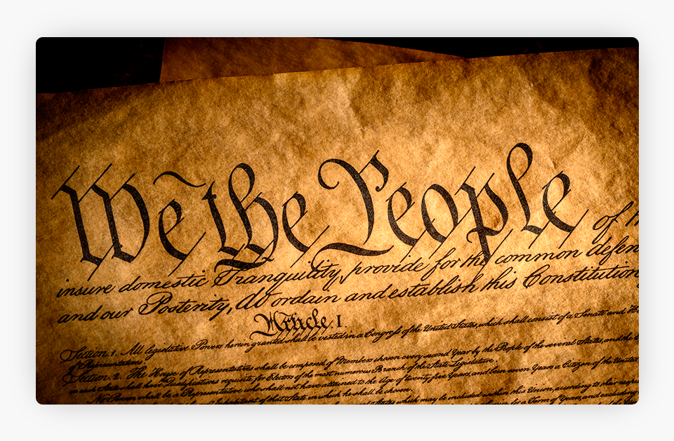 Image of the US Constitution
