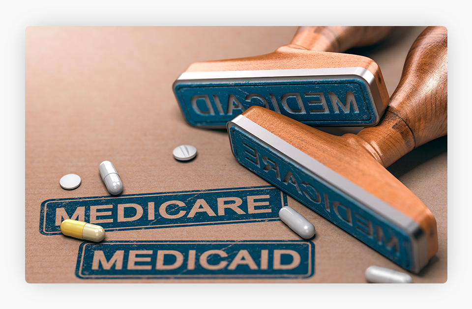 Medicare and Medicaid stamps