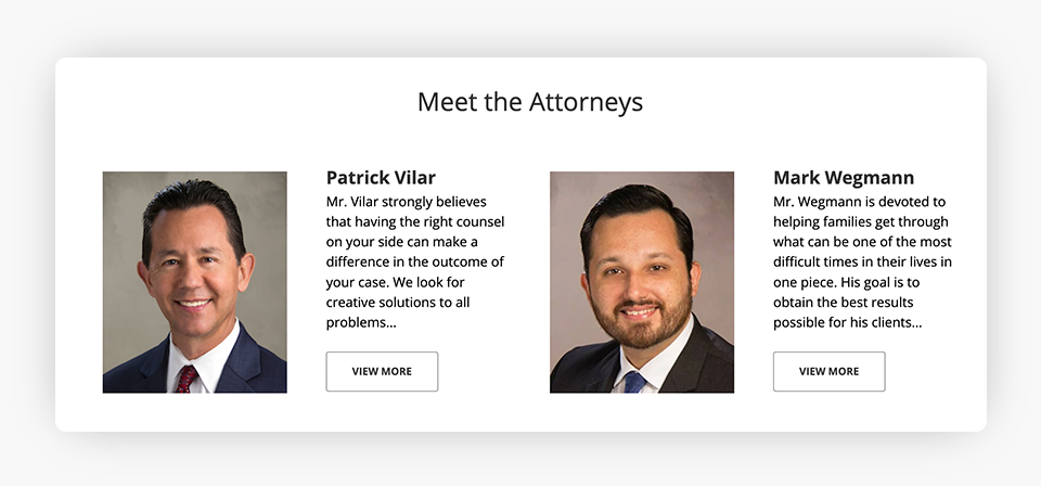 Attorney Profiles Strip V2