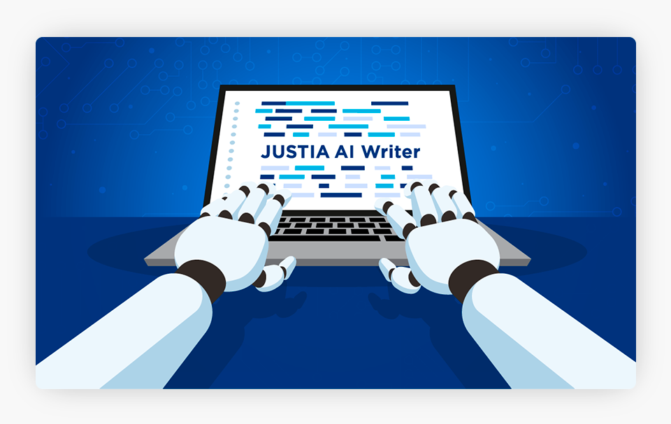 Justia AI Writer Image