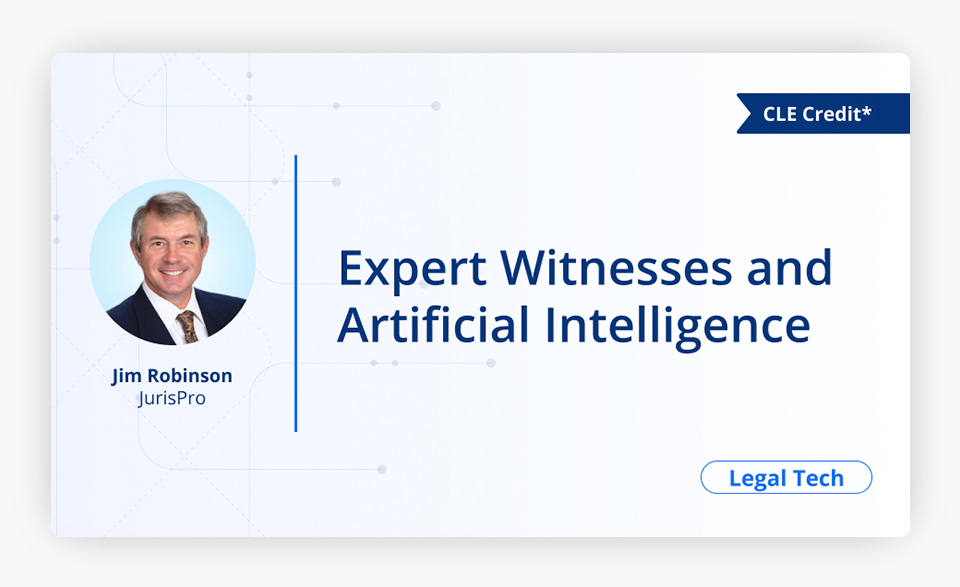 Expert Witnesses and Artificial Intelligence