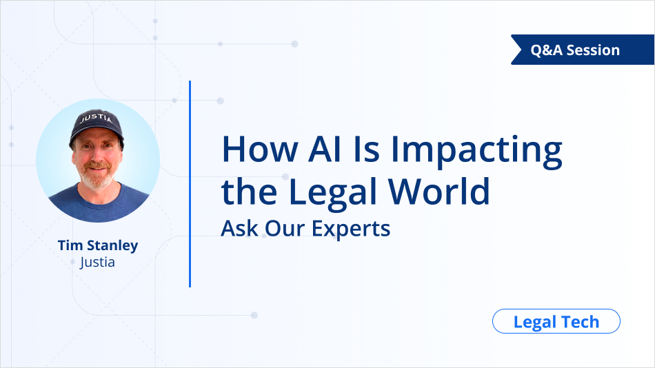 How AI Is Impacting the Legal World Ask Our Experts Cover