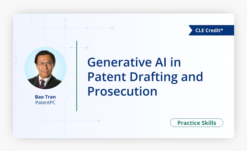 Generative AI in Patent Drafting and Prosecution Cover Image