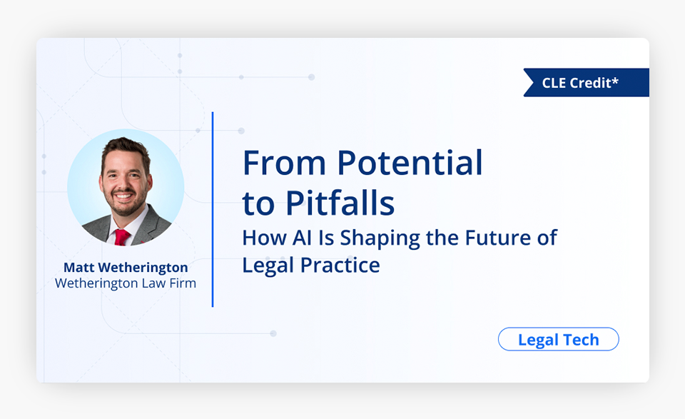 From Potential to Pitfalls How AI Is Shaping the Future of Legal Practice cover image