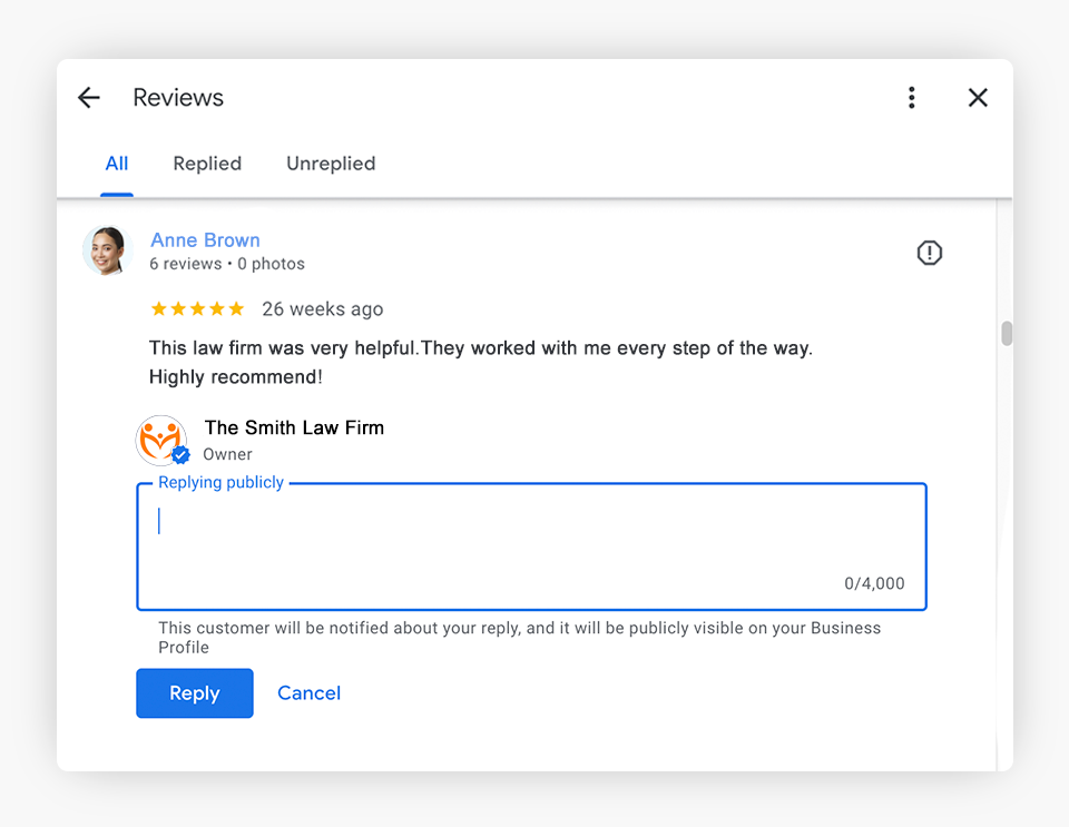 How to Respond to a Google Review