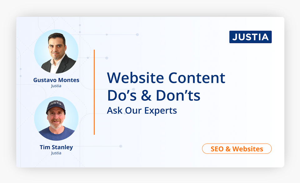 Website Content Do's and Don'ts Ask Our Experts Cover Image